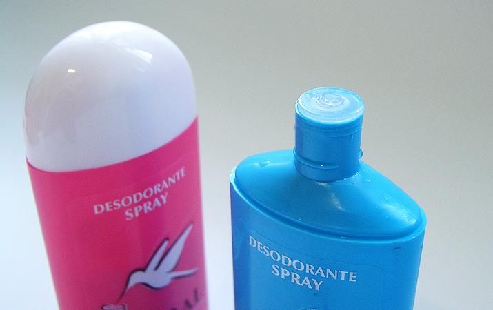 Embalagem do desodorante Leite Floral